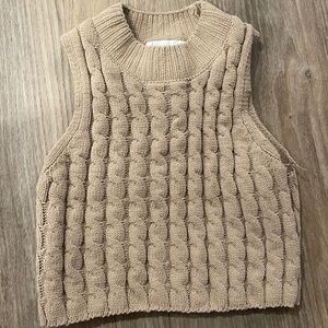 Girls Chenille Knit Top